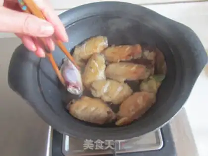 Make Potato fried chicken wings step 4