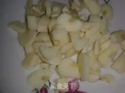 Make Garlic chicken caterpillar step 2
