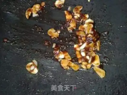 Make Garlic chicken caterpillar step 4
