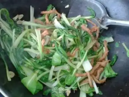 Make Garlic chicken caterpillar step 6