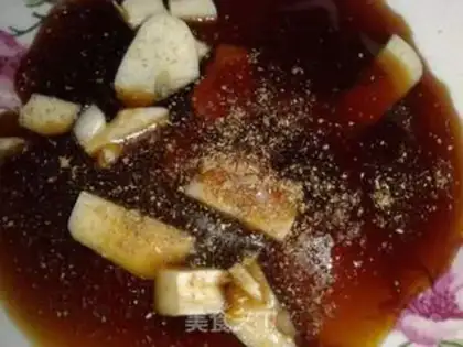 Make Garlic chicken caterpillar step 7