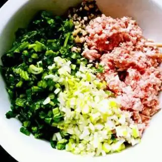 Make A lamb celery bag step 0