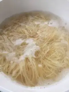 Make Pine cheese pasta step 2