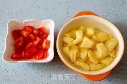 Make Pineapple chicken step 2