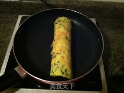 Make Onion egg rolls step 7