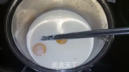 Make Potato cream and eggs step 4