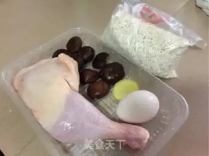 Make Frozen chicken pearls step 0