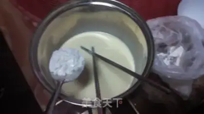 Make Potato cream and eggs step 5