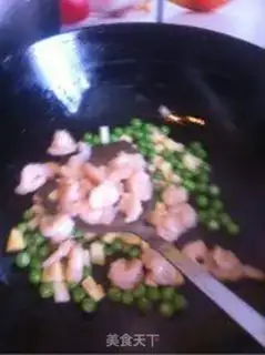 Make Peas and shrimp step 12