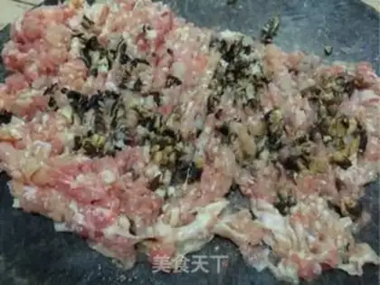 Make Frozen chicken pearls step 1