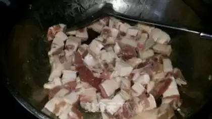 Make Red meat step 1