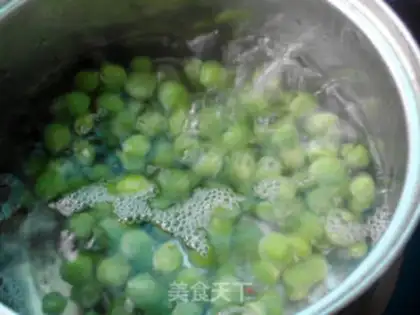 Make # Rhods dry and fried peas # step 3