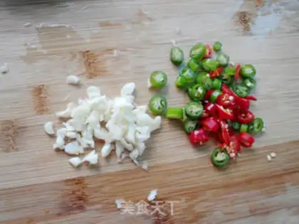 Make # Rhods dry and fried peas # step 4