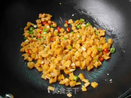 Make # Rhods dry and fried peas # step 6
