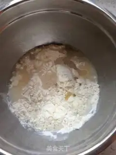 Make Bean sesame pancakes step 0
