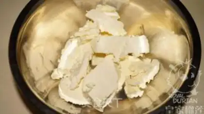 Make Milky-dry-leak cheesecake step 3