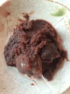 Make Bean sesame pancakes step 4
