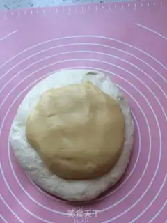 Make Bean sesame pancakes step 5