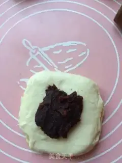 Make Bean sesame pancakes step 10