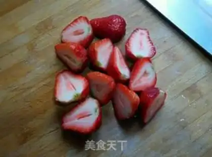 Make Strawberry Mustilamisu step 2