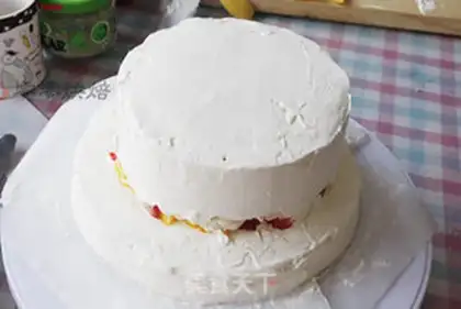 Make ♪ Chocolate fruit cake ♪ step 4