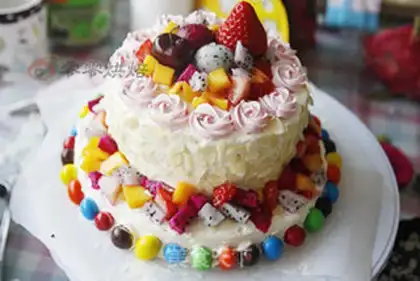 Make ♪ Chocolate fruit cake ♪ step 9