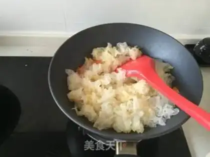 Make Clear the silver ears step 5