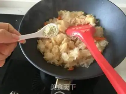 Make Clear the silver ears step 6