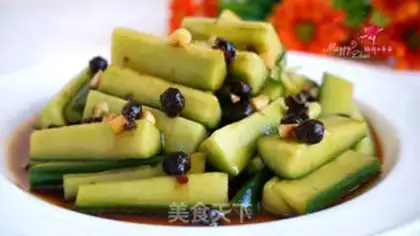Make Bean cucumber step 7