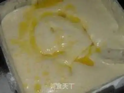 Make Almond sponge cake step 3