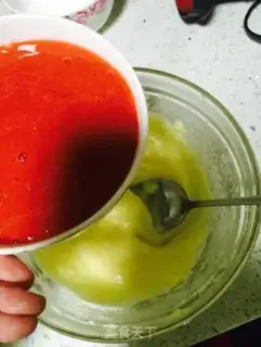 Make Strawberry Cheesemus step 5