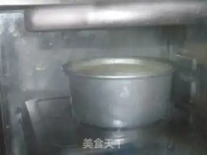 Make Almond sponge cake step 5