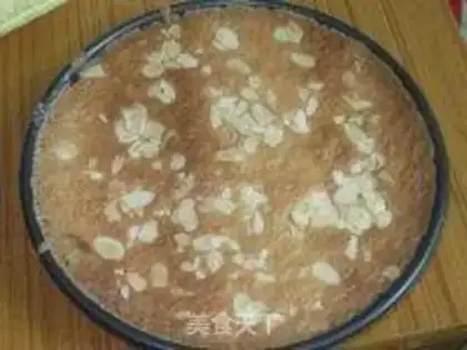 Make Almond sponge cake step 6