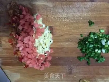 Make Red-burned mackerel step 1