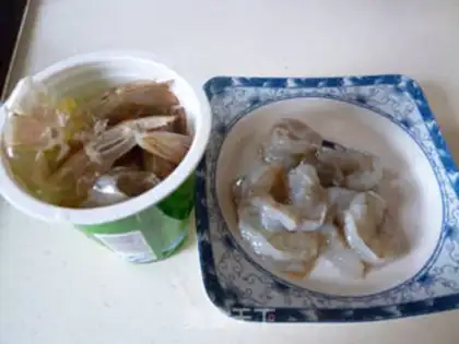 Make Pineapple shrimp grunt tofu step 0