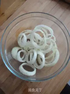 Make Onion rings step 1