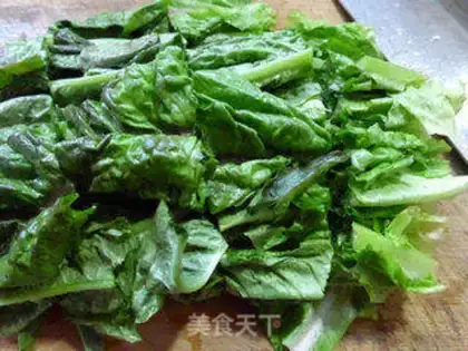 Make Quail egg fried leaves step 1