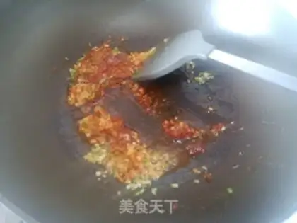 Make Seafood mushroom tofu step 6