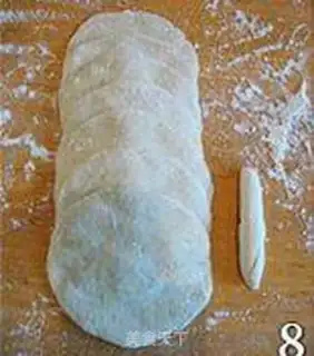 Make Rose rolls step 1