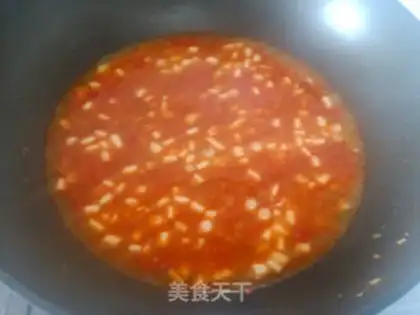 Make Seafood mushroom tofu step 9