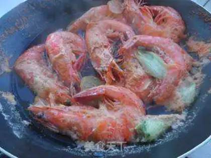 Make Boiled shrimp step 2