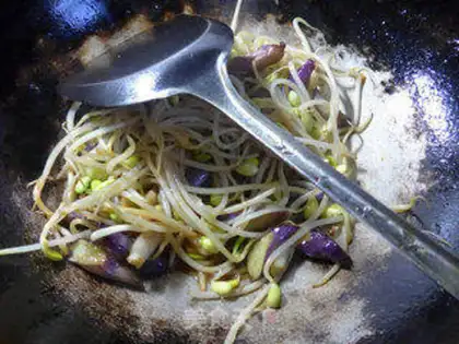 Make Cheese and soybean sprouts step 8
