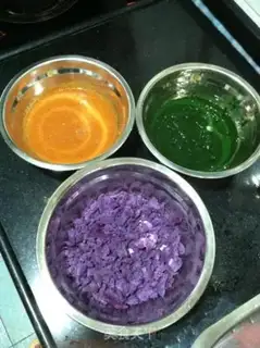 Make Flower buns step 4