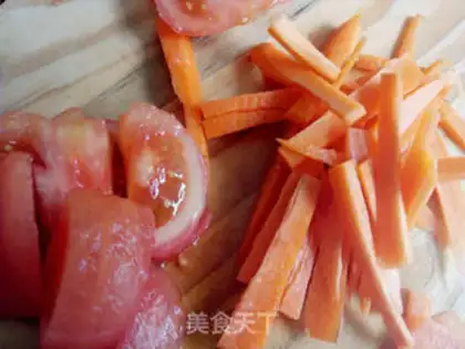 Make A vegetable salad step 1