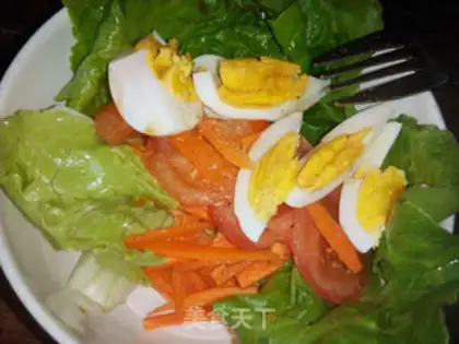 Make A vegetable salad step 4
