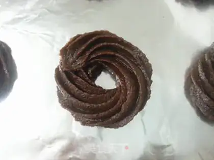 Make Chocolate cherry cookies step 13