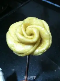 Make Flower buns step 11