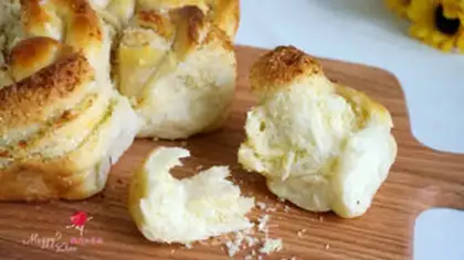 Make Coconut-shaped little dinner bag step 16