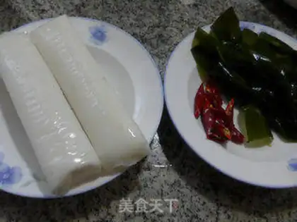 Make The seaweed is made of pastry step 0