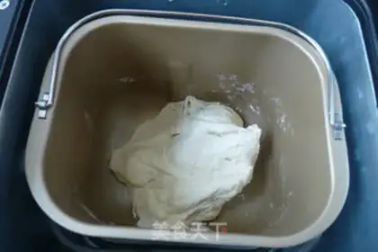 Make Mexican red bean bun step 1
